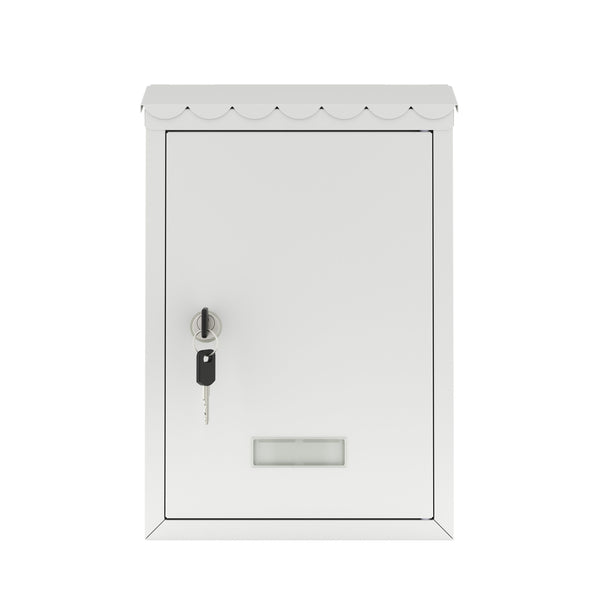 Briefkasten 30 x 22 cm weiss