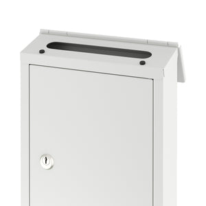 Briefkasten 30 x 22 cm weiss