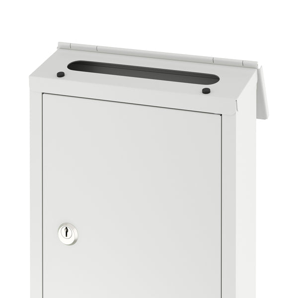 Briefkasten 30 x 22 cm weiss