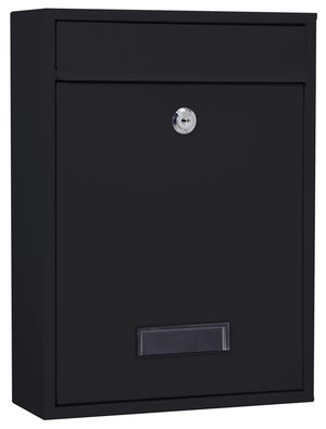 Mailbox 26 x 35 cm, black