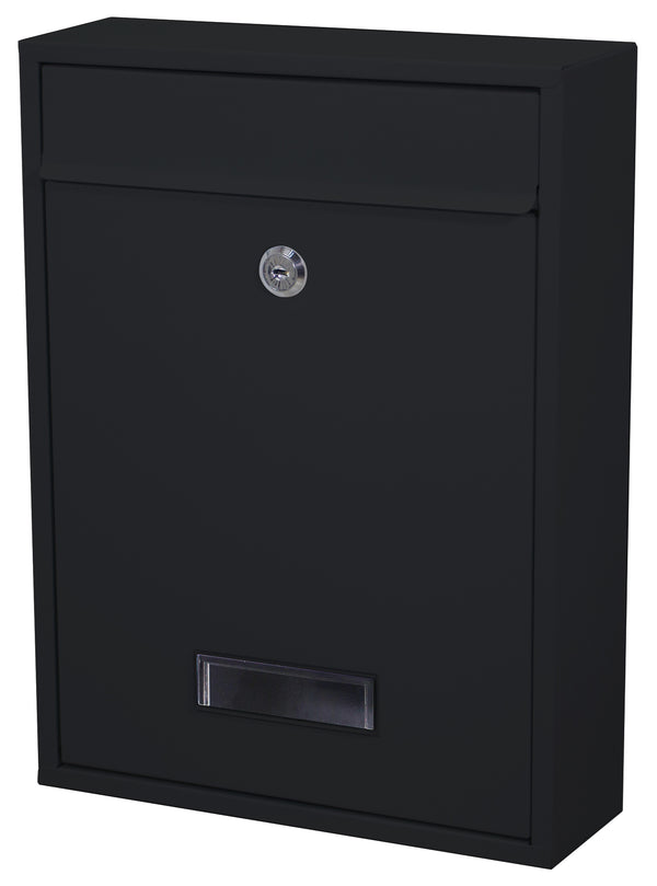 Mailbox 26 x 35 cm, black