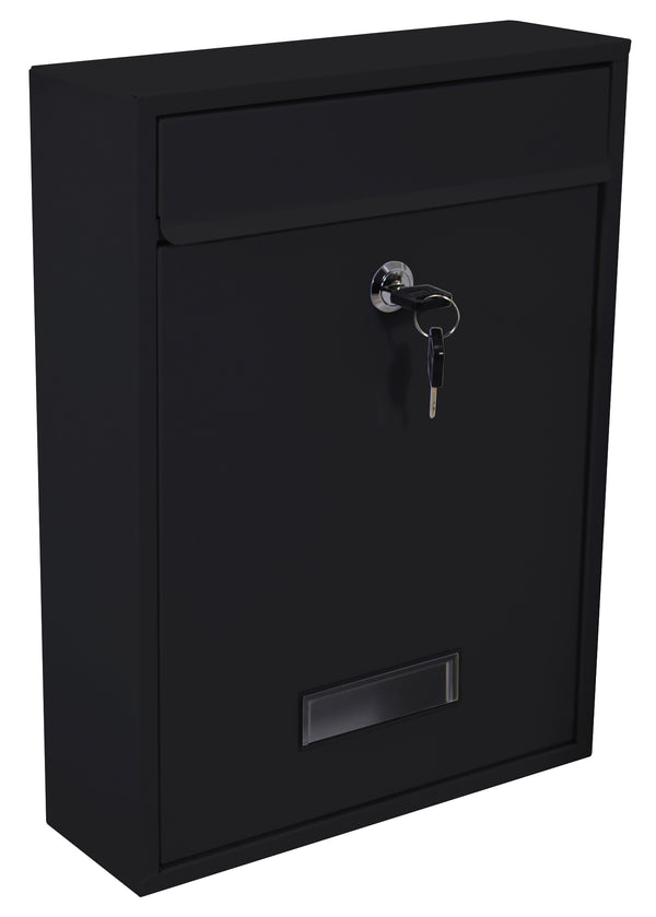 Mailbox 26 x 35 cm, black