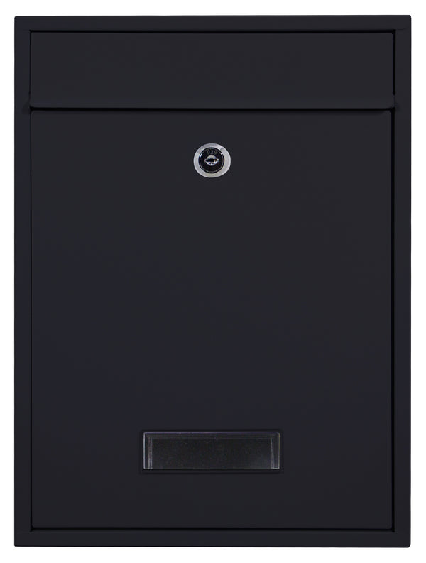 Mailbox 26 x 35 cm, black