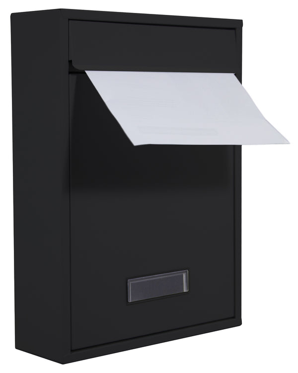 Mailbox 26 x 35 cm, black