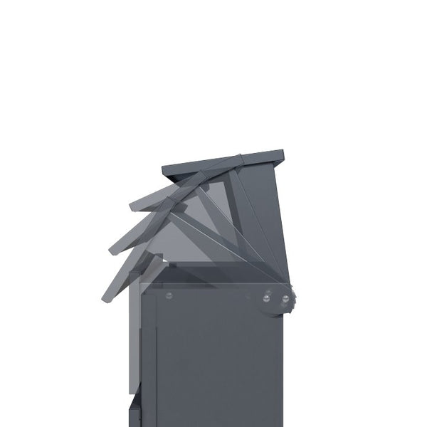 Mailbox 39.5 x 115 cm anthracite