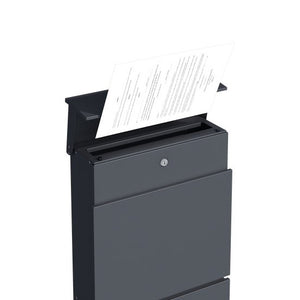 Mailbox 39.5 x 115 cm anthracite