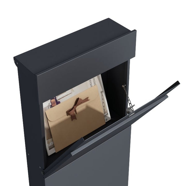 Mailbox 39.5 x 115 cm anthracite