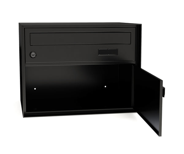 Cassetta postale 41 x 31 cm nera