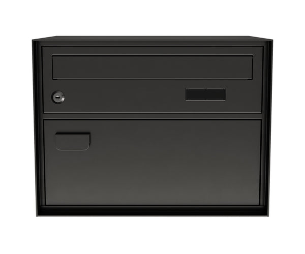 Cassetta postale 41 x 31 cm nera