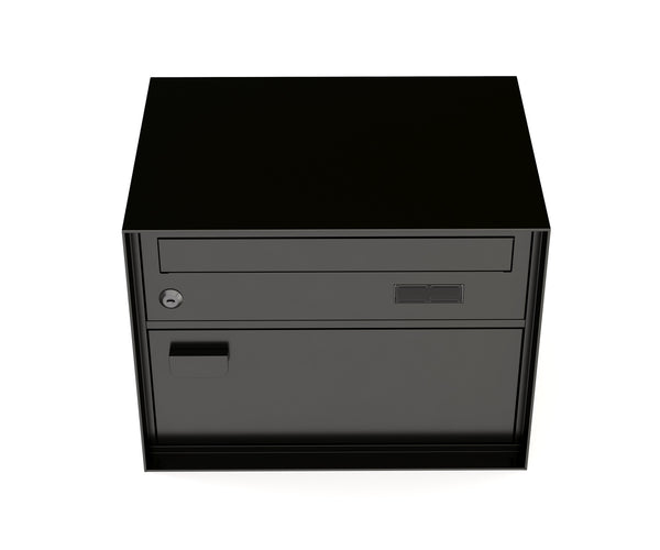 Cassetta postale 41 x 31 cm nera