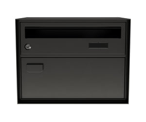 Cassetta postale 41 x 31 cm nera
