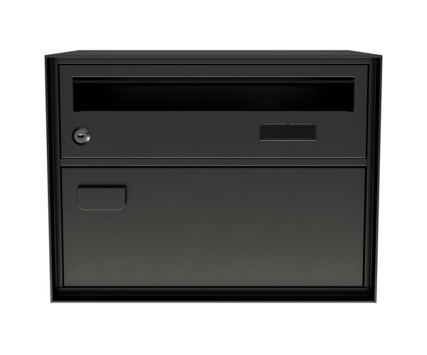 Cassetta postale 41 x 31 cm nera