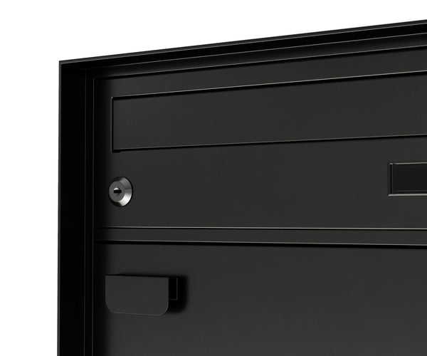Cassetta postale 41 x 31 cm nera