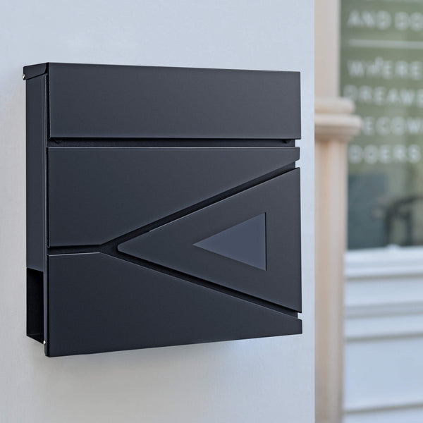 Schönburg mailbox 37x37x11cm steel anthracite