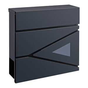 Schönburg mailbox 37x37x11cm steel anthracite