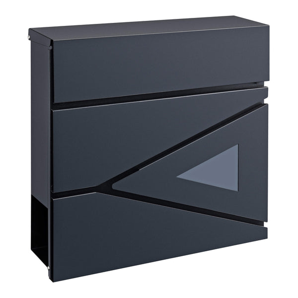 Schönburg mailbox 37x37x11cm steel anthracite