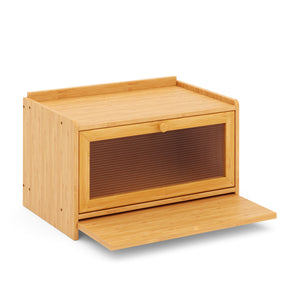 Brotkasten Bambus TARTE mit Sichtfenster 40 x 26 x 25 cm
