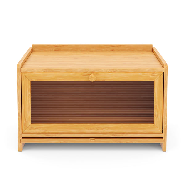 Brotkasten Bambus TARTE mit Sichtfenster 40 x 26 x 25 cm