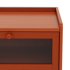 Brotkasten Bambus ÉCLAIR 2 Etagen mit Sichtfenster 37 x 24 x 34 cm