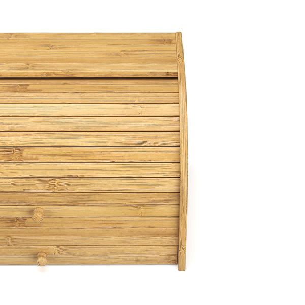 Brotkasten Bambus mit Schublade 41 x 27 x 25 cm