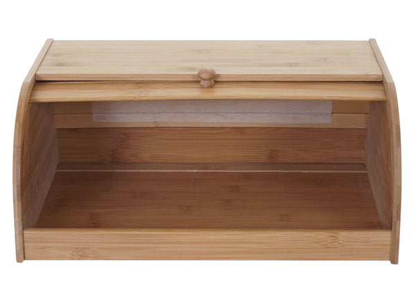 Brotkasten Brotbox Bambus mit Rolldeckel