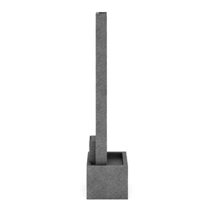 Brunnen Steinoptik mit LED 34 x 22 x 100 cm