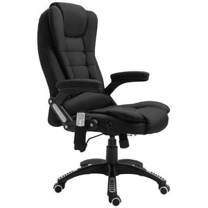 Massagesessel Chefsessel mit Massagefunktion Bürostuhl schwarz