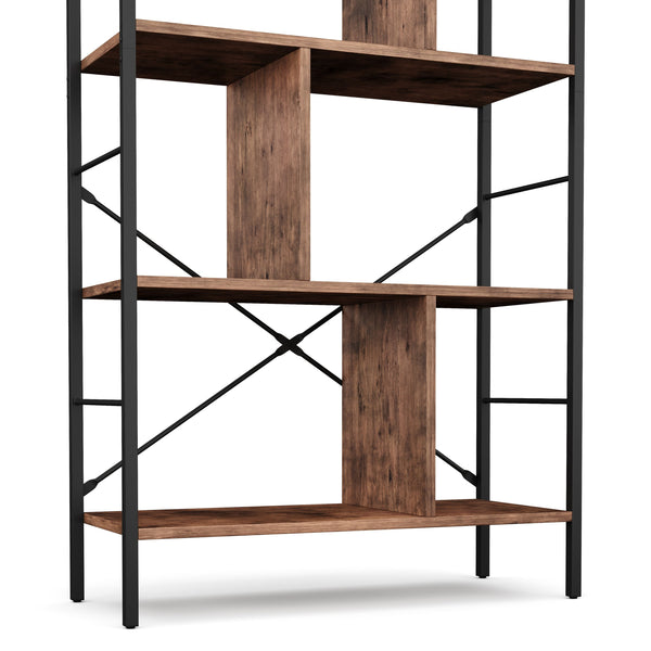 Bücherregal Raumteiler Vintage BONITA 74 x 154 cm