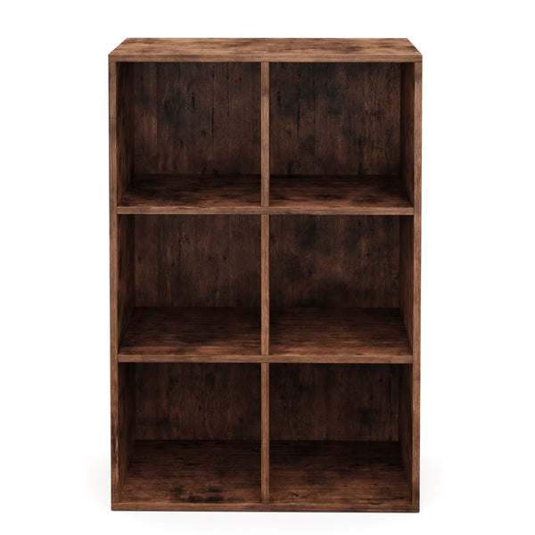 Bücherregal Vintage BONITA 6 Fächer 65 x 97 cm