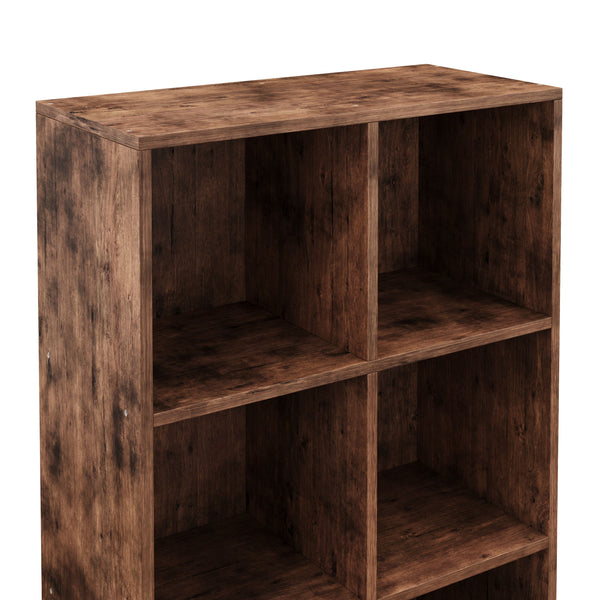 Bücherregal Vintage BONITA 6 Fächer 65 x 97 cm