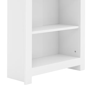 Bücherregal ARLES 60 x 24 x 75 cm weiss