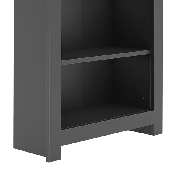 Bücherregal ARLES 60 x 24 x 75 cm anthrazit
