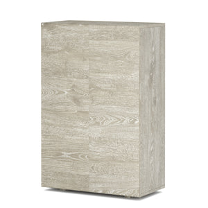 Bücherregal BROOKS 6 Fächer 60 x 91 cm braun