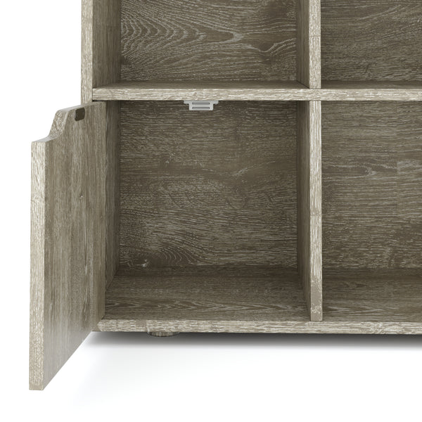 Bücherregal BROOKS 6 Fächer 60 x 91 cm braun