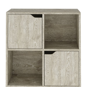 Bücherregal BROOKS 6 Fächer 60 x 91 cm braun