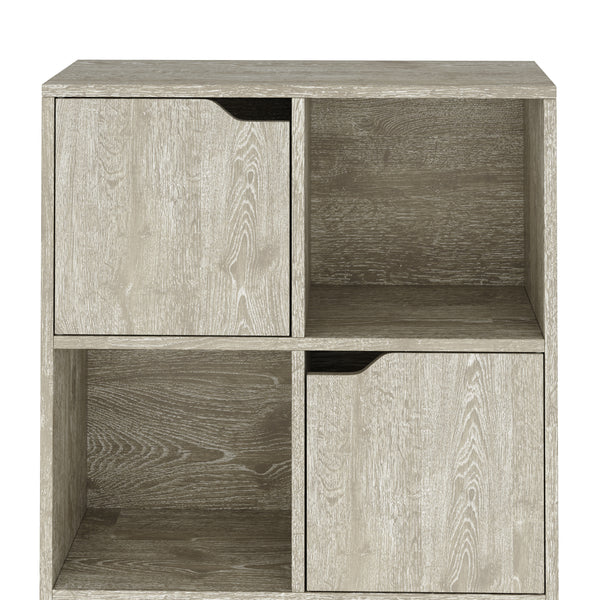 Bücherregal BROOKS 6 Fächer 60 x 91 cm braun