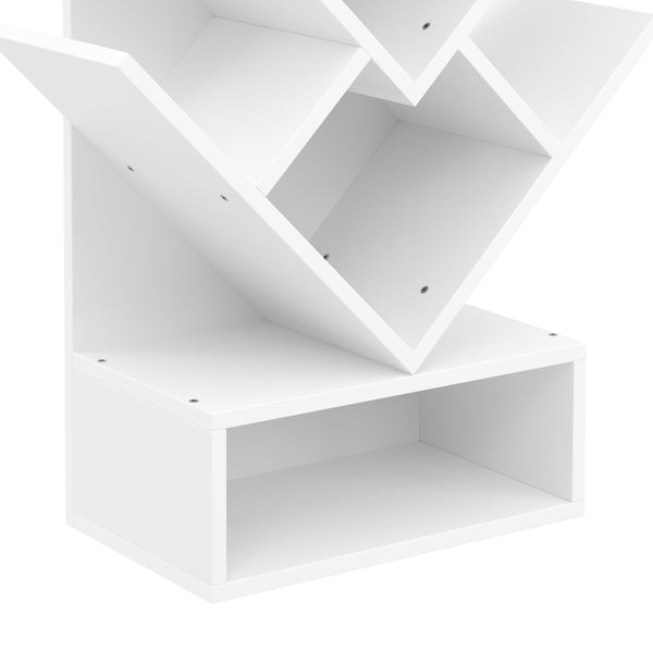 Bücherregal CALDER 57 x 103 cm weiss