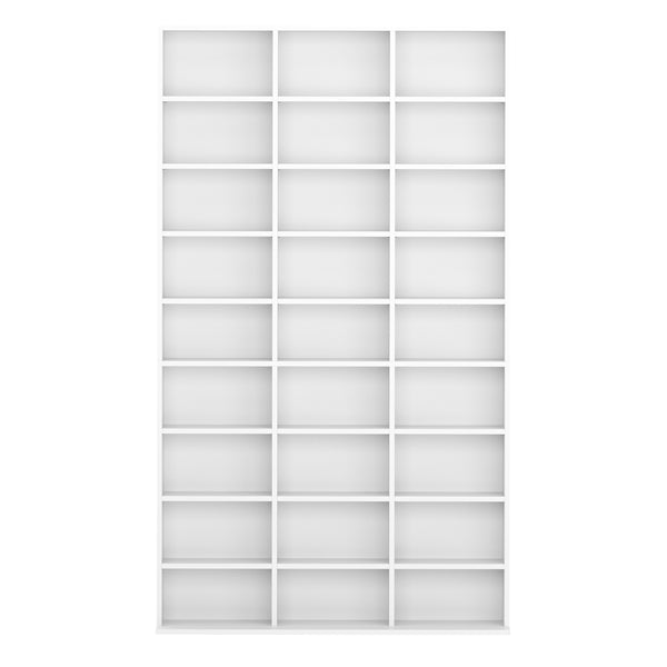 Bücherregal CD-Schrank MAKS 102 x 175 cm weiss