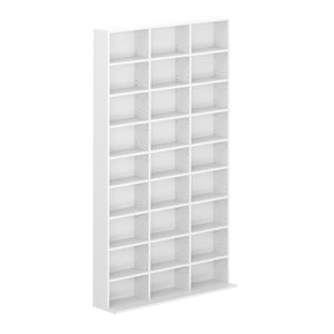 Bücherregal CD-Schrank MAKS 102 x 175 cm weiss