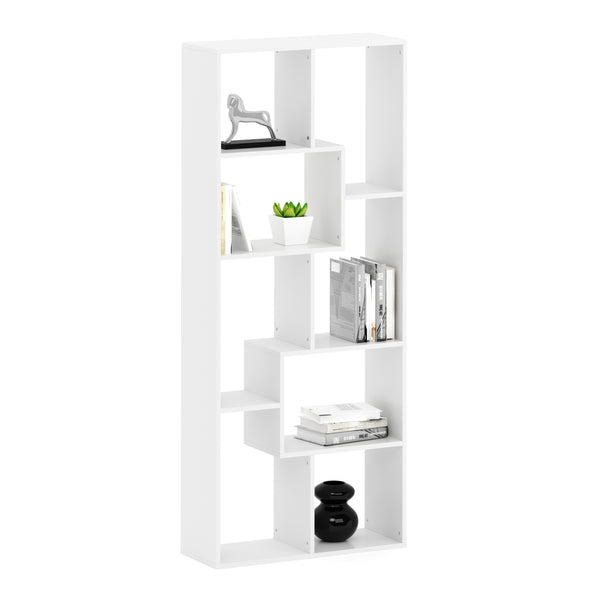 Bücherregal INES 67 x 160 cm weiss