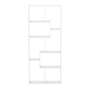 Bücherregal INES 67 x 160 cm weiss