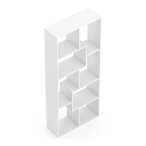 Bücherregal INES 67 x 160 cm weiss