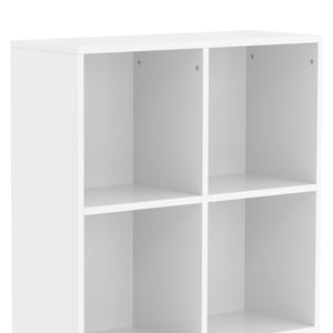 Bücherregal KLER 6 Fächer 65 x 98 cm weiss