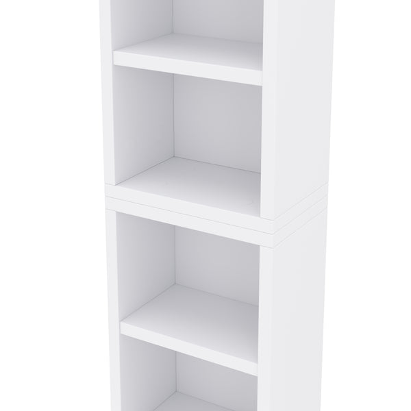 Bücherregal LIBERTY 21 x 184 cm weiss