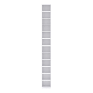 Bücherregal LIBERTY 21 x 184 cm weiss