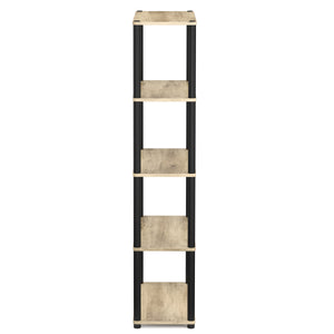 Bücherregal MANIFIC 60 x 30 x 146 cm braun/schwarz
