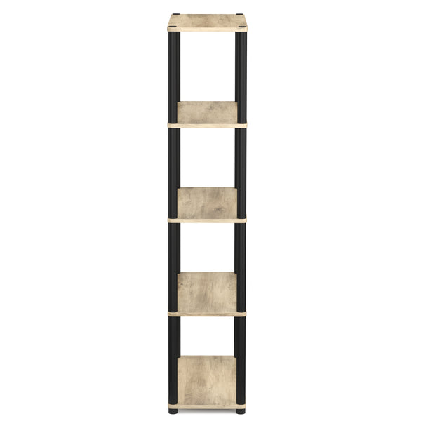 Bücherregal MANIFIC 60 x 30 x 146 cm braun/schwarz