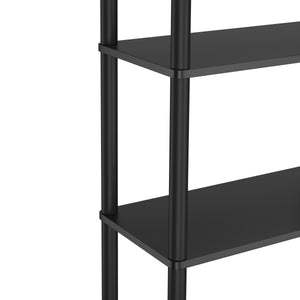 Bücherregal MANIFIC 60 x 30 x 146 cm schwarz