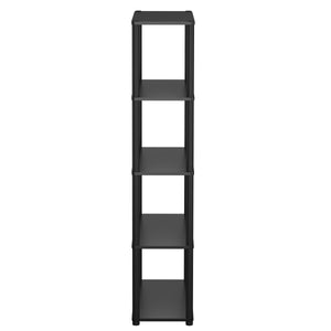 Bücherregal MANIFIC 60 x 30 x 146 cm schwarz