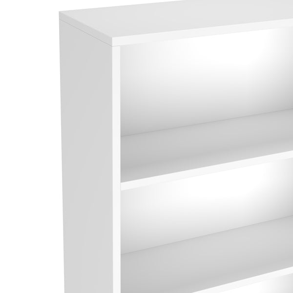 Bücherregal NORDIC 60 x 24 x 144 cm weiss